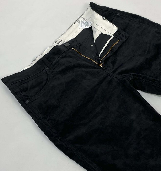 Spodnie męskie sztruks Wrangler Greensboro 803 Black W42 L34