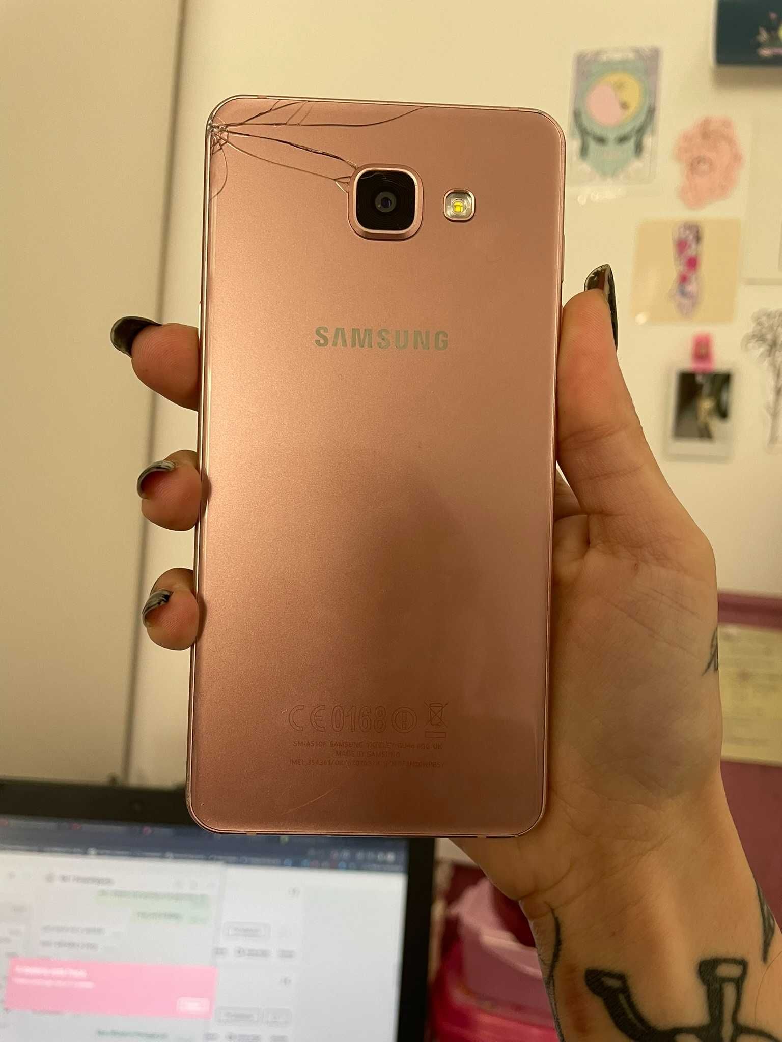 Telemovel Samsung A5  ROSA a funcionar desbloqueado