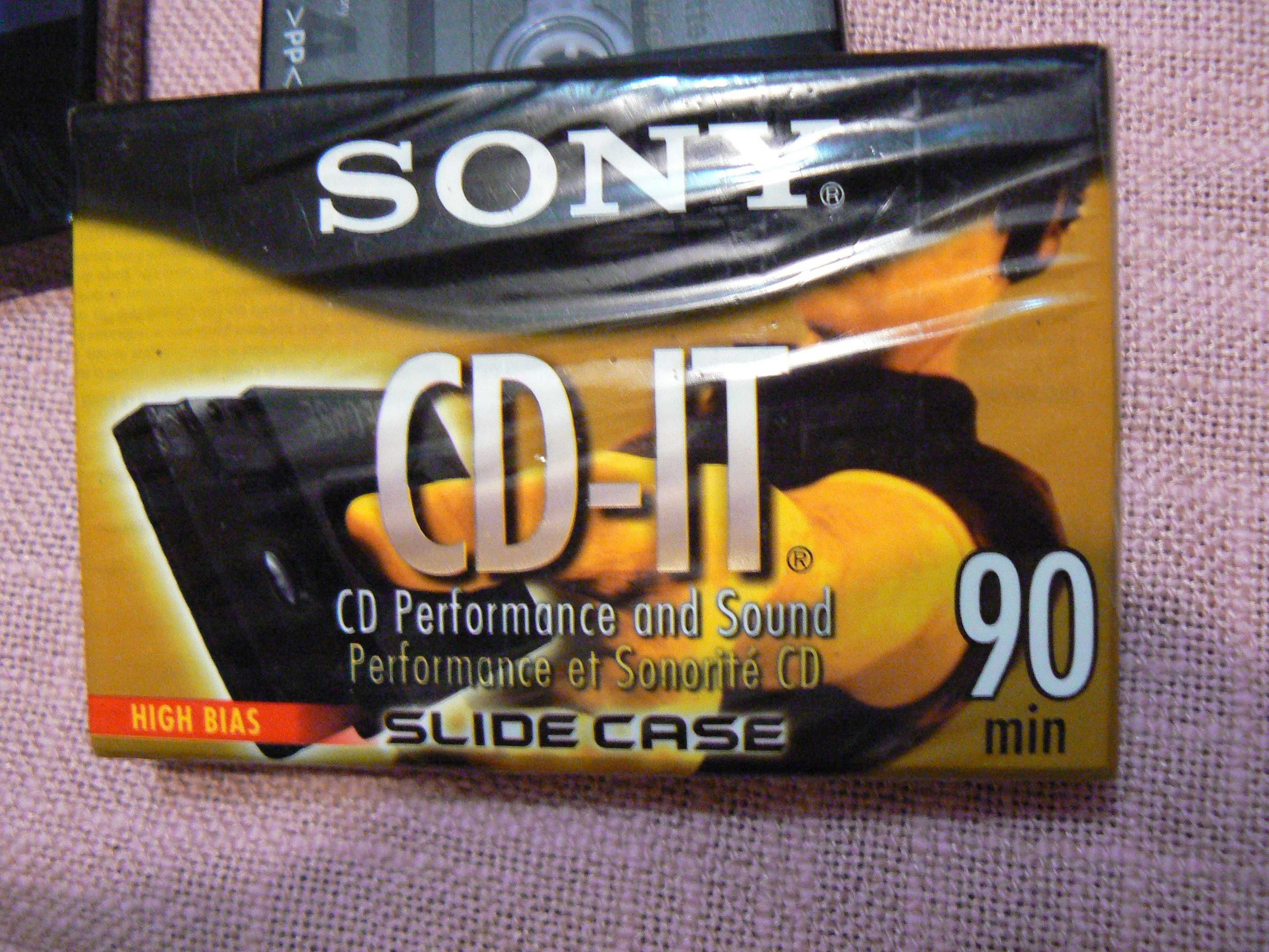 Касета Аудіо Sony CD-IT 90, вир Японія-Мексика, хром, тип 2, 3 шт