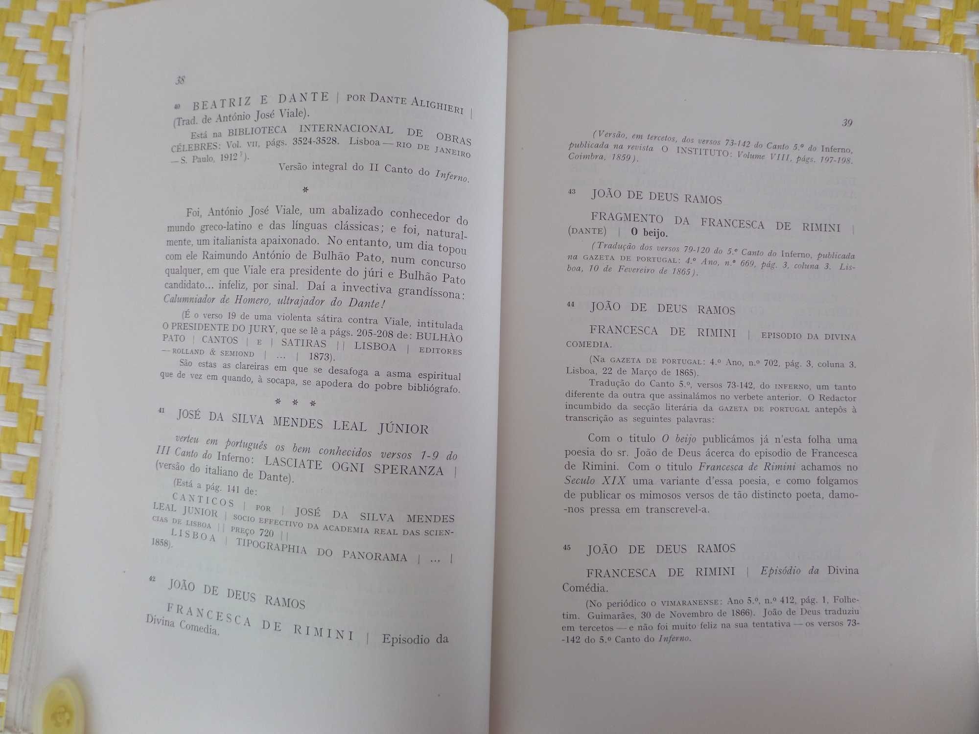 Dantesca Luso-Brasileira
Pensamento de DANTE ALIGHIERI - .
