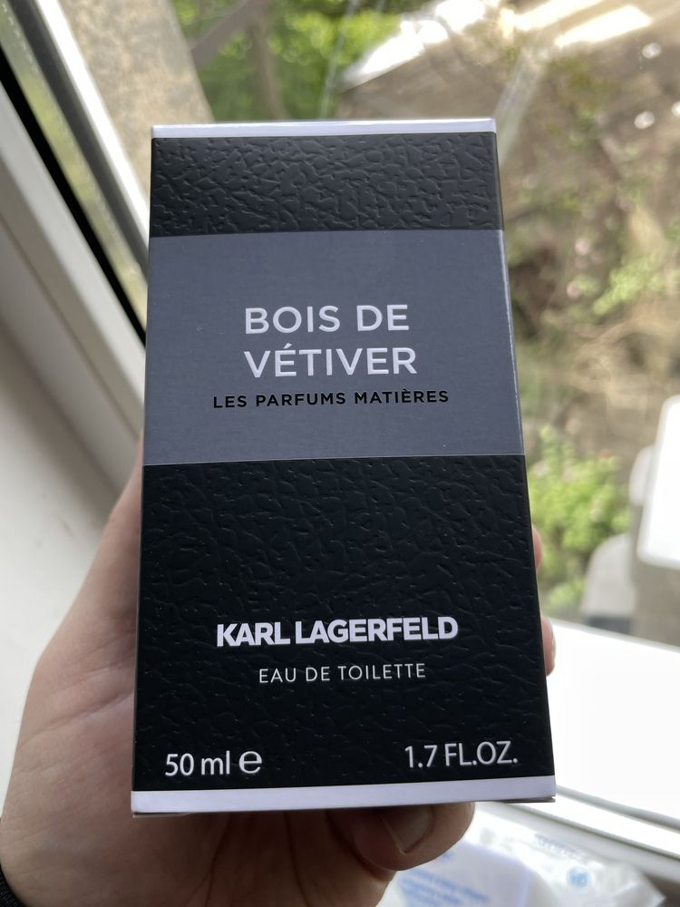 Туалетная вода Karl Lagerfeld Bois de Vetiver