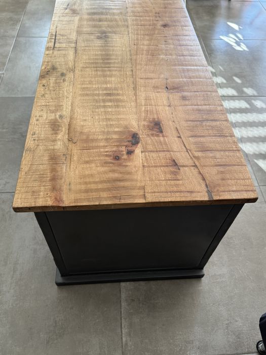 Szafka RTV drewniano metalowa LOFT