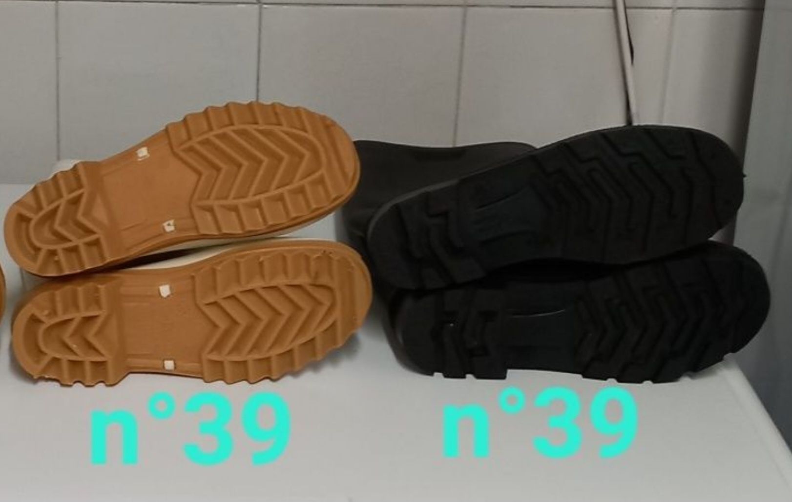 BOTAS BORRACHA IMPERMEÁVEIS.OBRAS,PESCA. n°39 , n°40 e n°41
