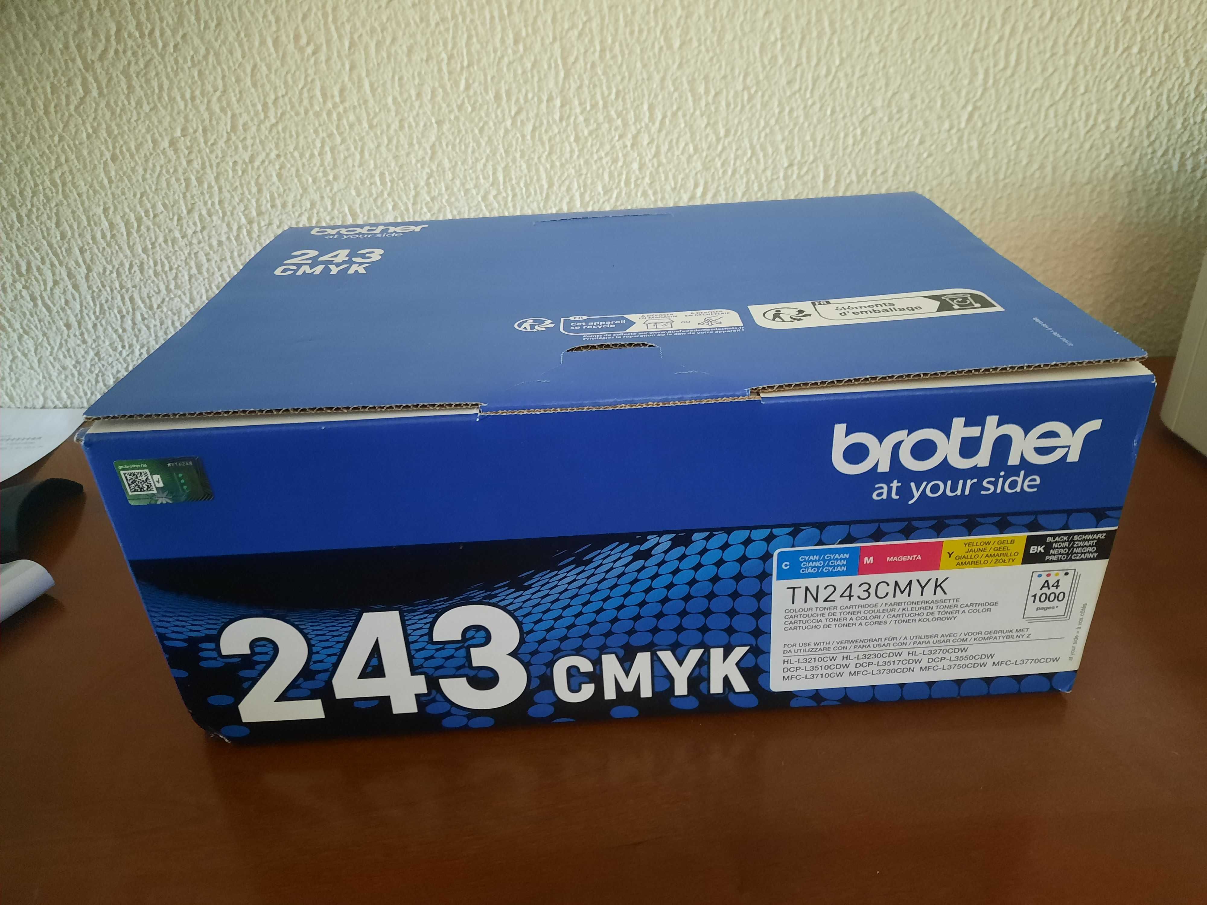 Impressora Brother MFC L3770CDW + toner 243 CMYK