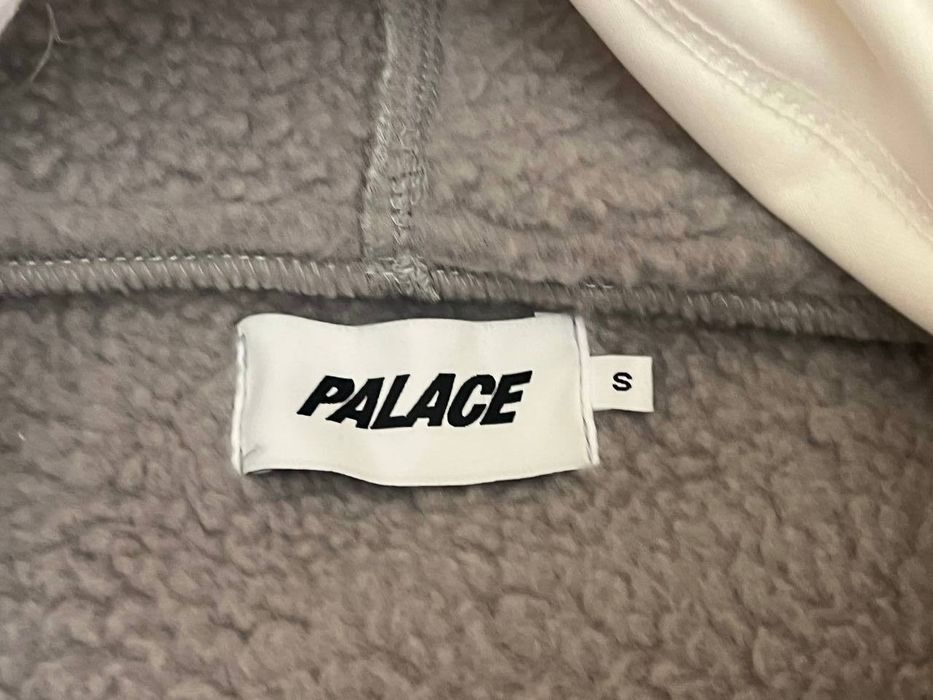 Худі Palace Balaclava Shearing Thermal Hoodie Grey