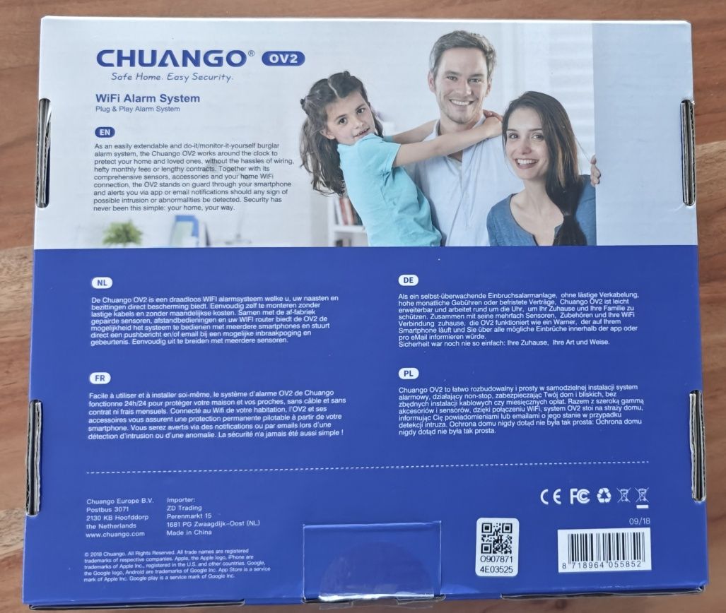 Chuango OV2 Alarm