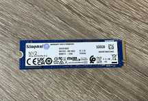 Ssd диск Kingston NV2 500 gb гигабайт m2 nvme pci 4.0 идеал как новый