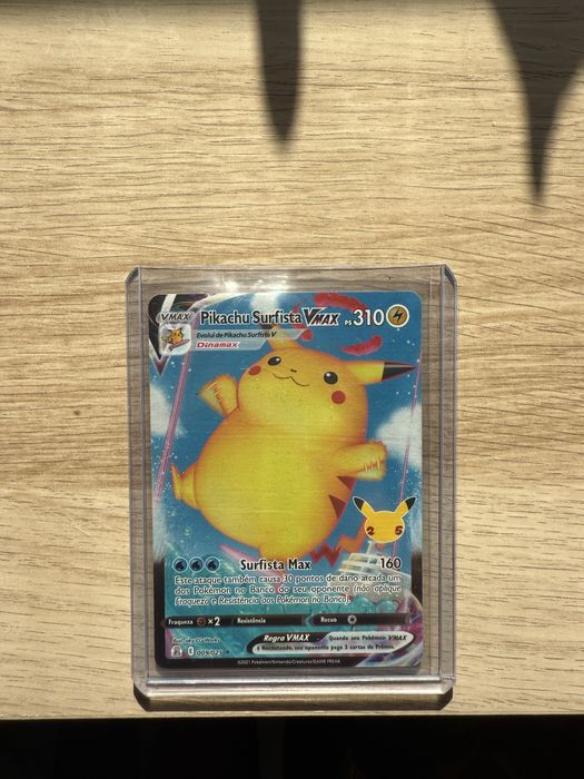 Cartas pokémon Raras (Charizard, Pikachu, etc.) - Exelente Estado.