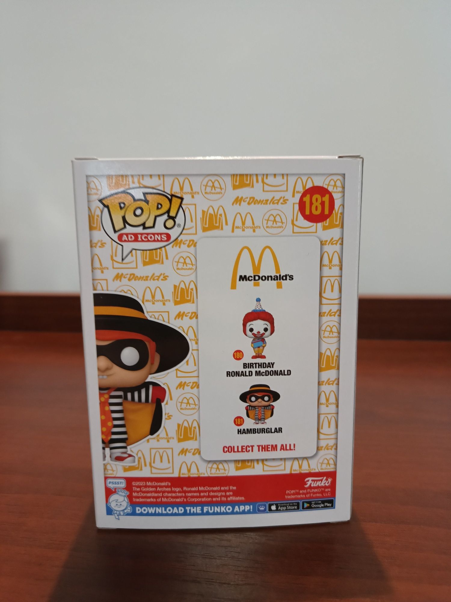 Funko POP McDonald's 181 Hamburglar