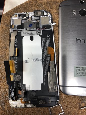 HTC One M8 Дисплей Плата  Корпус Аккумулятор