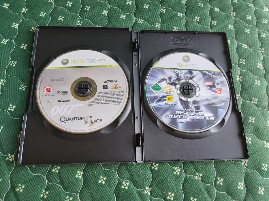Fantastyczna Czwórka i 007 Quantum Of Solace zestaw gier Xbox 360