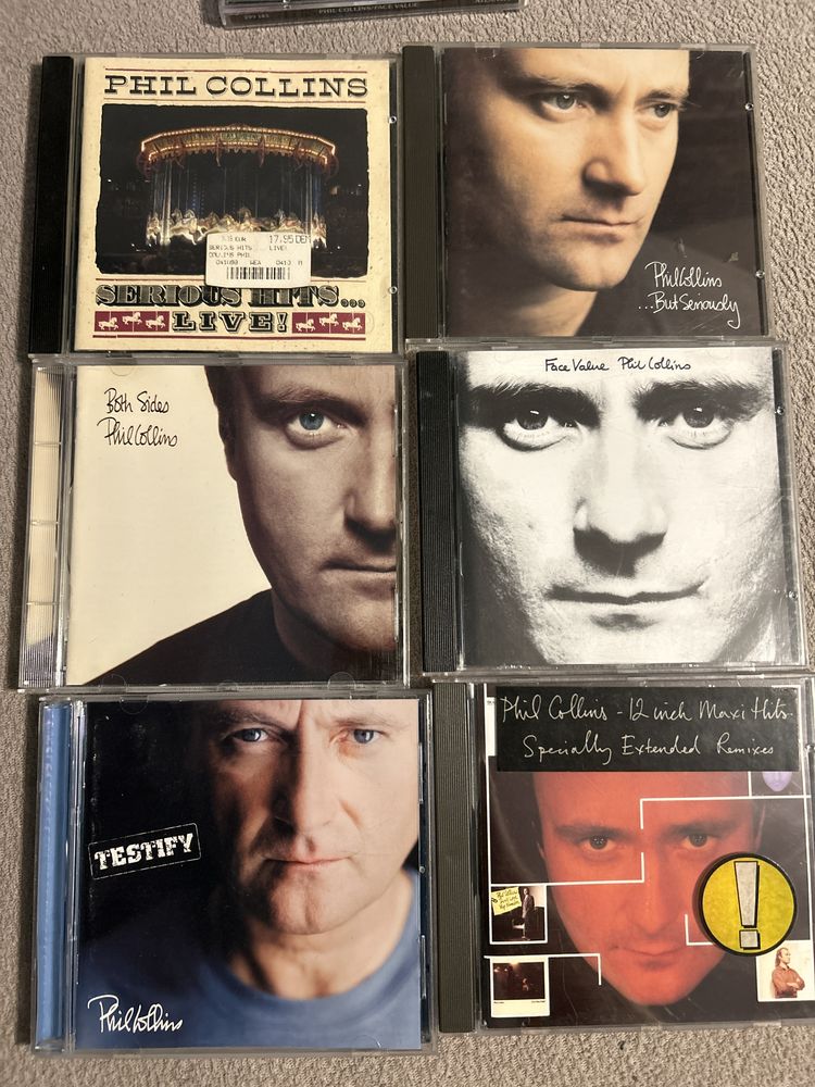 Phil Collins 6 płyt CD oryginalne stan bdb cena za komplet