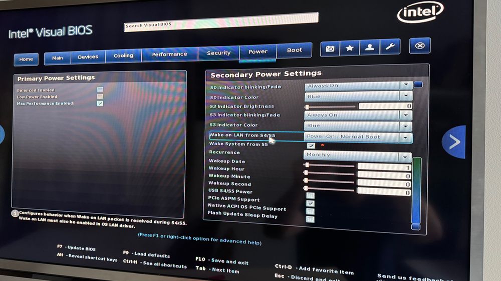 Komputer PC do biura, Intel NUC, 8GB RAM, 256 NVMe, i3-7100U - F.VAT.