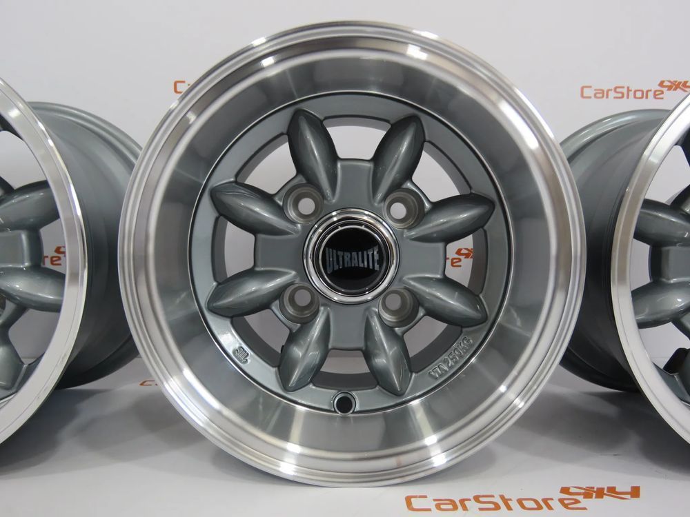 Jantes Ultralite 13 x 7 et 10 4x101.6 Gunmetal Mini Clássico | Carsto