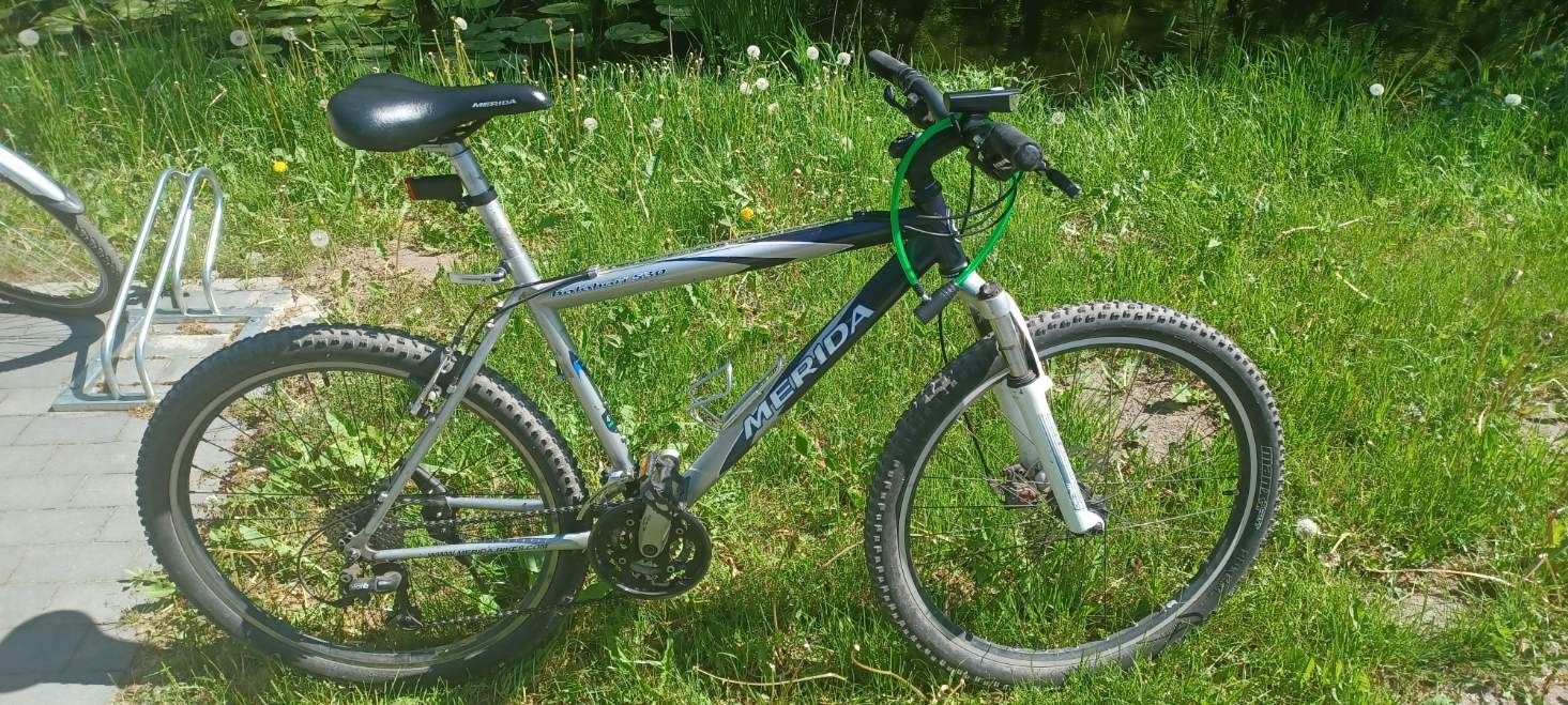 Rower merida na dobrym osprzecie