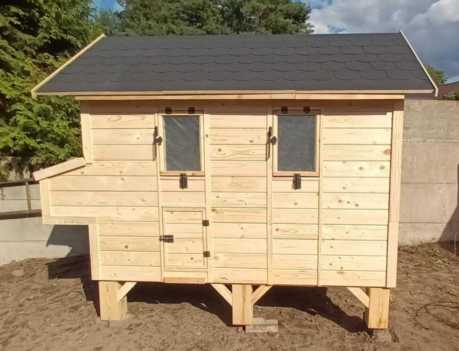 Kurnik dla kur Nowy Duży