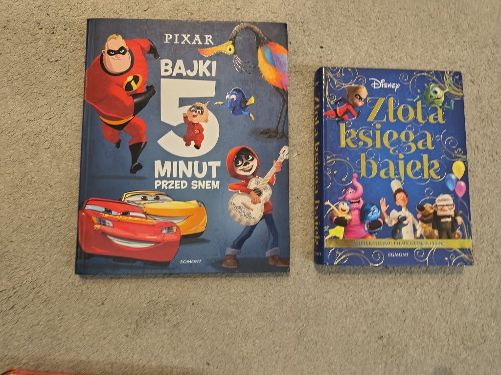 Disney Pixar Bajki 5 minut przed snem Złota ksiega bajek