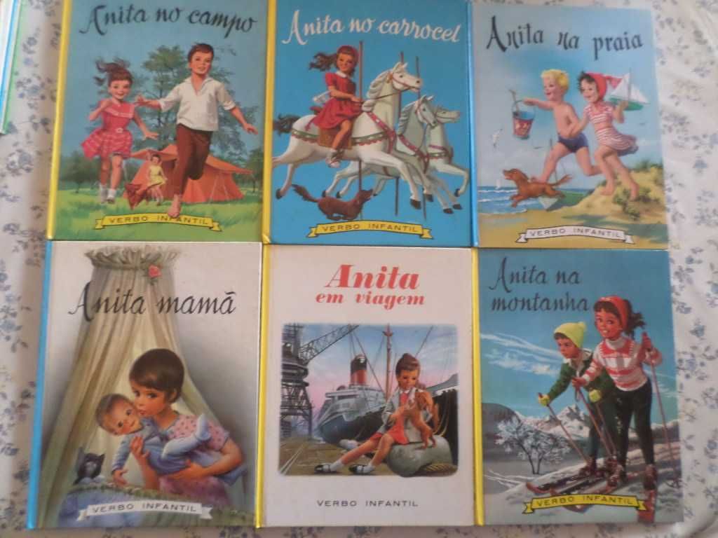 Livros da Anita e colecção Carlota