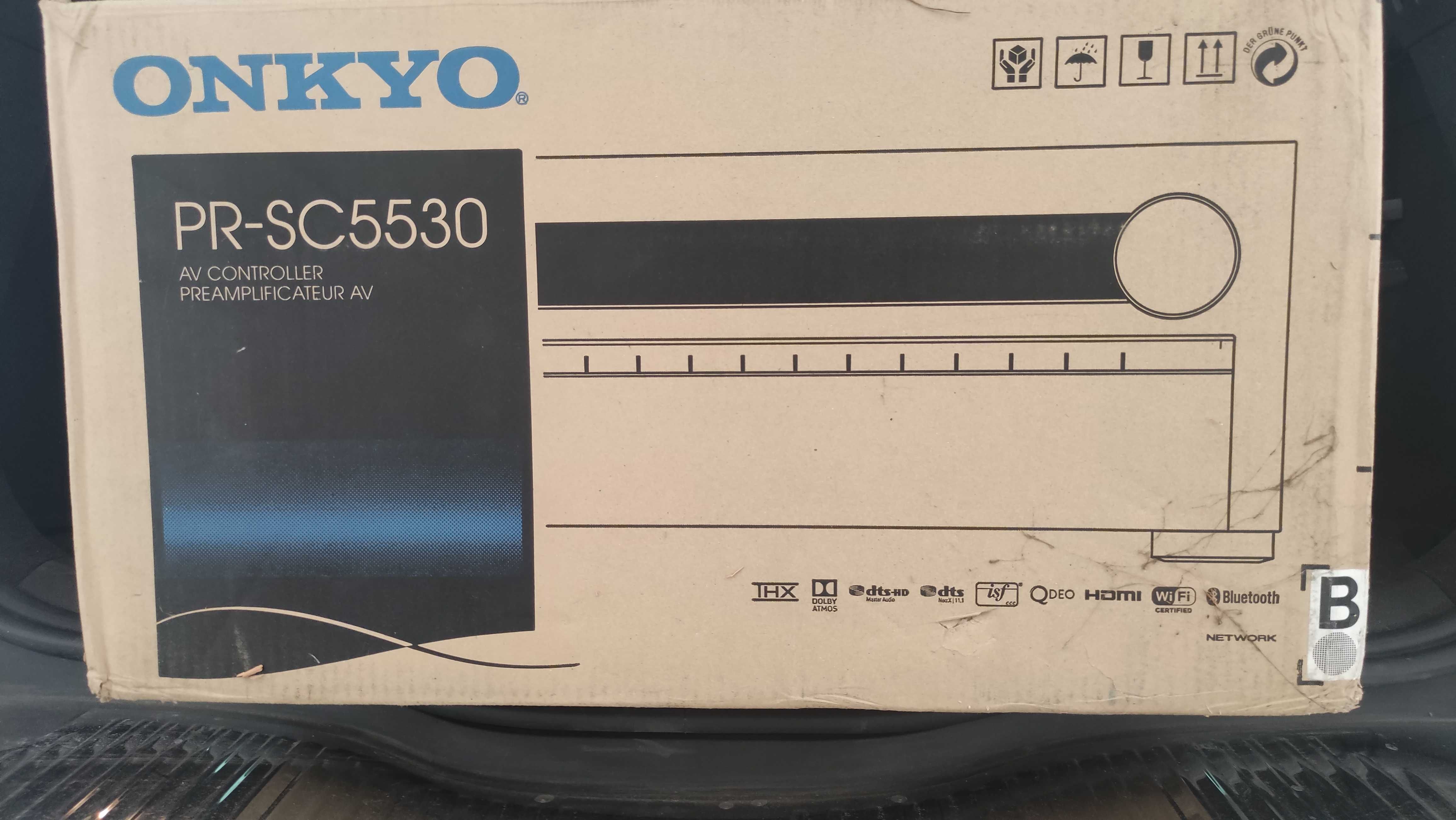 Przedwzmacniacz Procesor kina domowego Onkyo PR-SC5530 Jak nowy, ideał