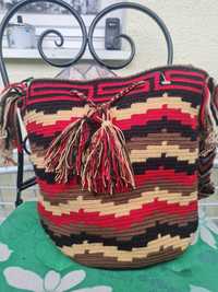 Kolumbijska torba Wayúu nowa