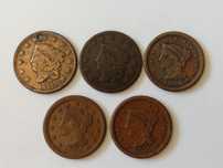 1 cent USA 1851 r