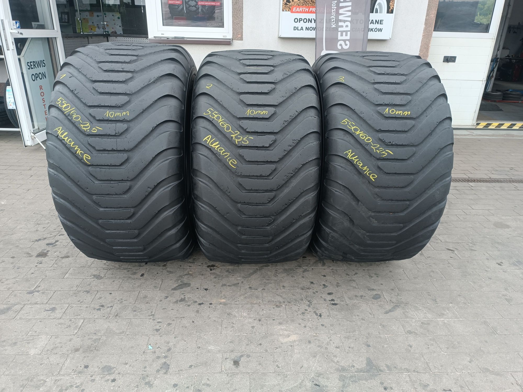 550/60-22.5 Alliance Flotation 328 550/60R22.5