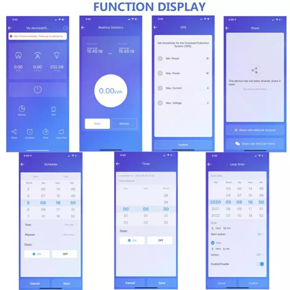 Wifi автомат ewelink