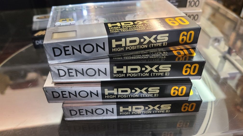 Элитная редкая топовая аудиокассета DENON HD-XS60 Made in Japan