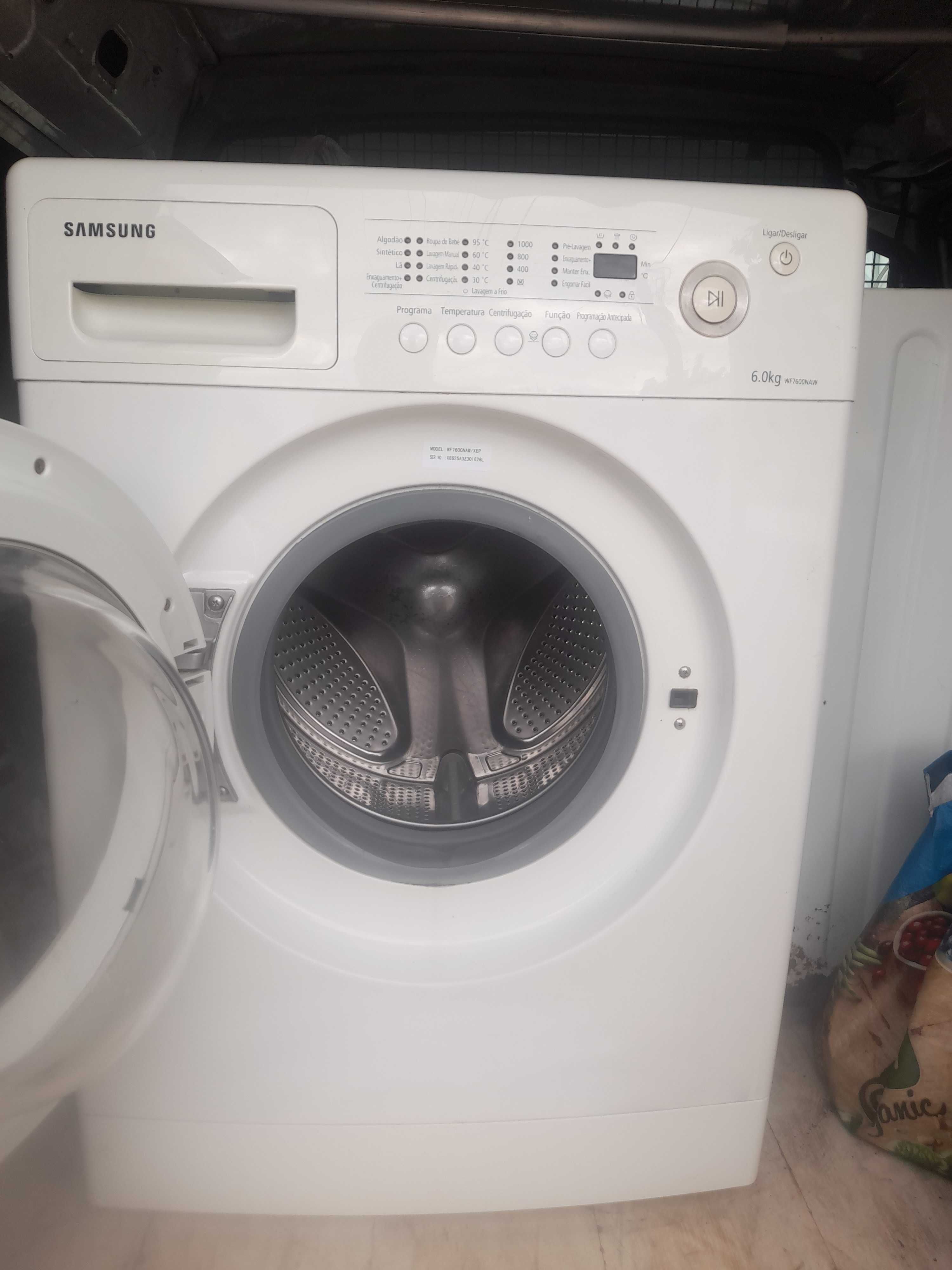 maquina de lavar sansung 6 quilos  classe A