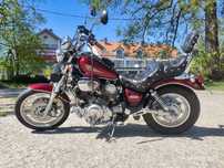 Yamaha Virago 1100 od motocyklisty,  [ jak Harley, honda, suzuki)