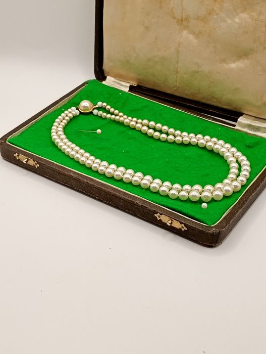 Piękne podwójne perły