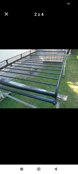 Duży bagażnik dachowy platforma