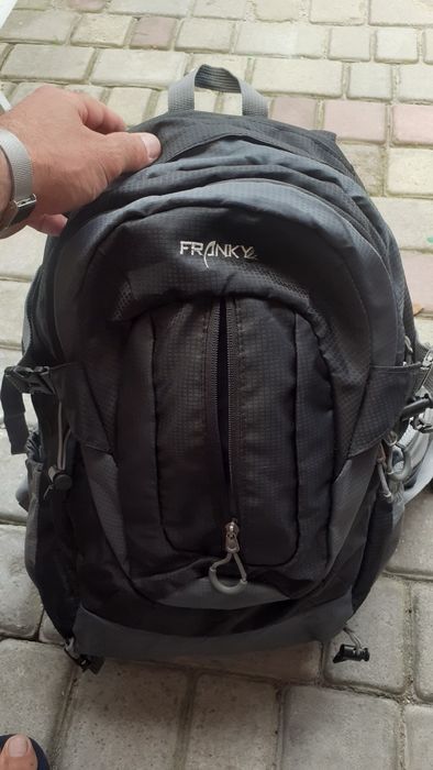 Рюкзак городской Franky(USA).Серый.50*3020см.30L..С дождевиком.