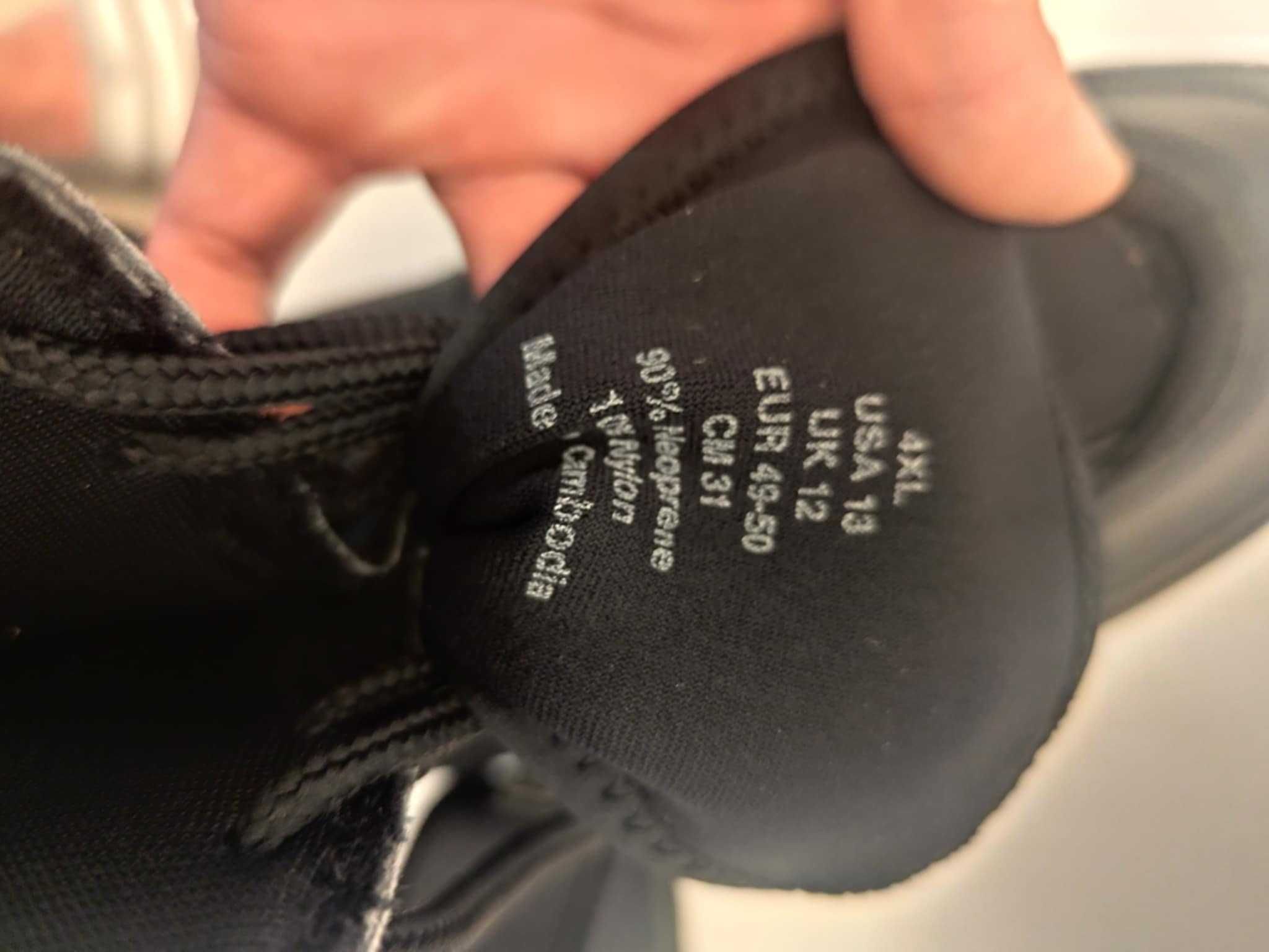 Buty do suchego skafandra bare