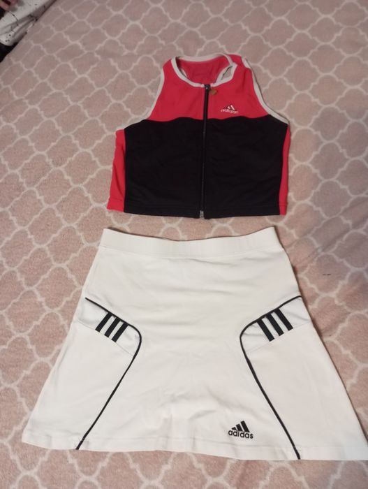 Komplet spódniczka/top adidas XS