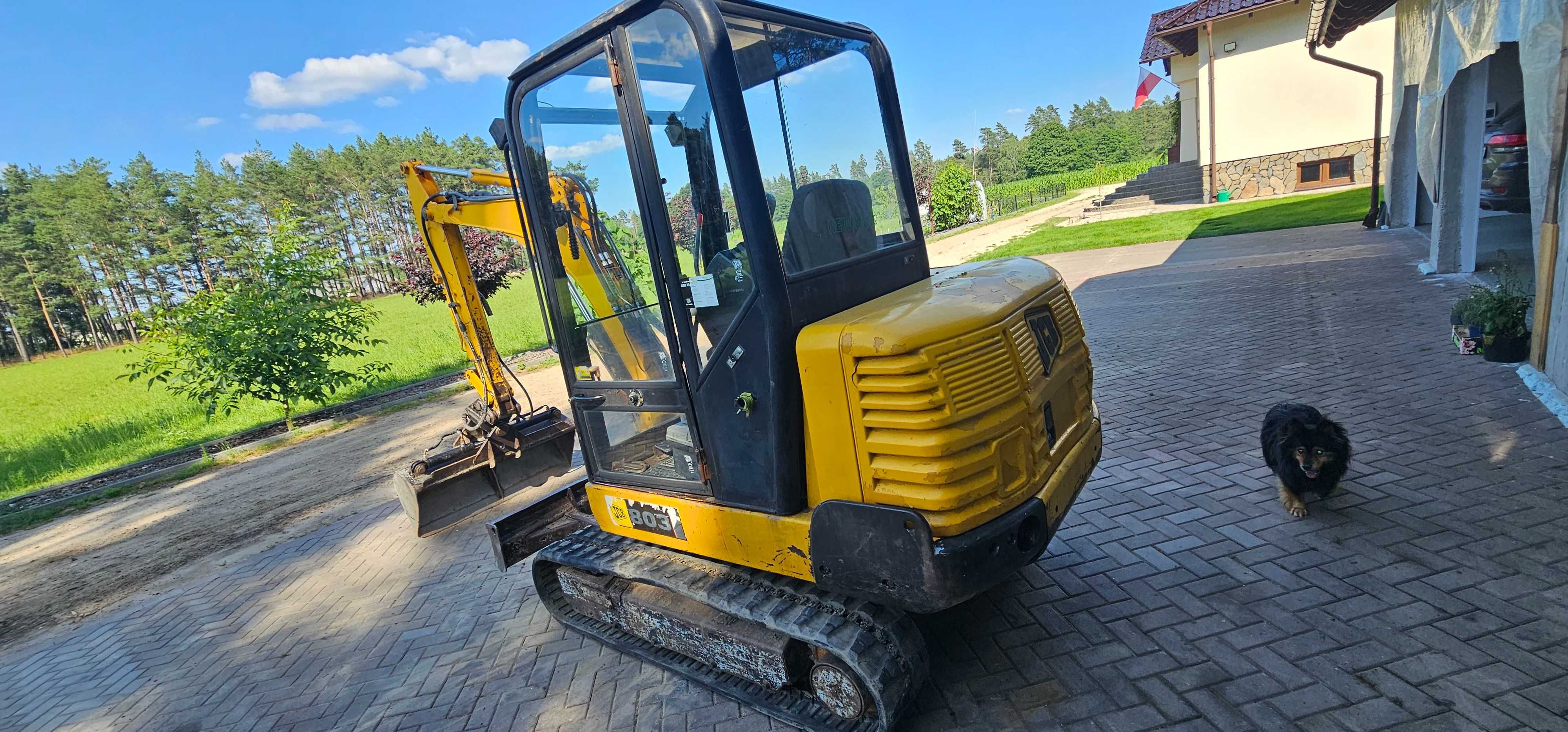 minikoparka jcb 803