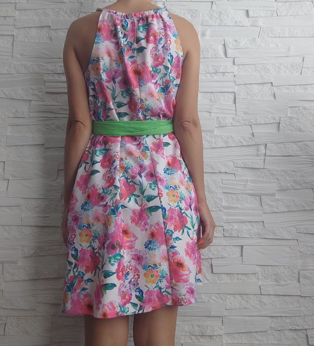 Mohito sukienka luźna piękne kwiaty rozmiar M