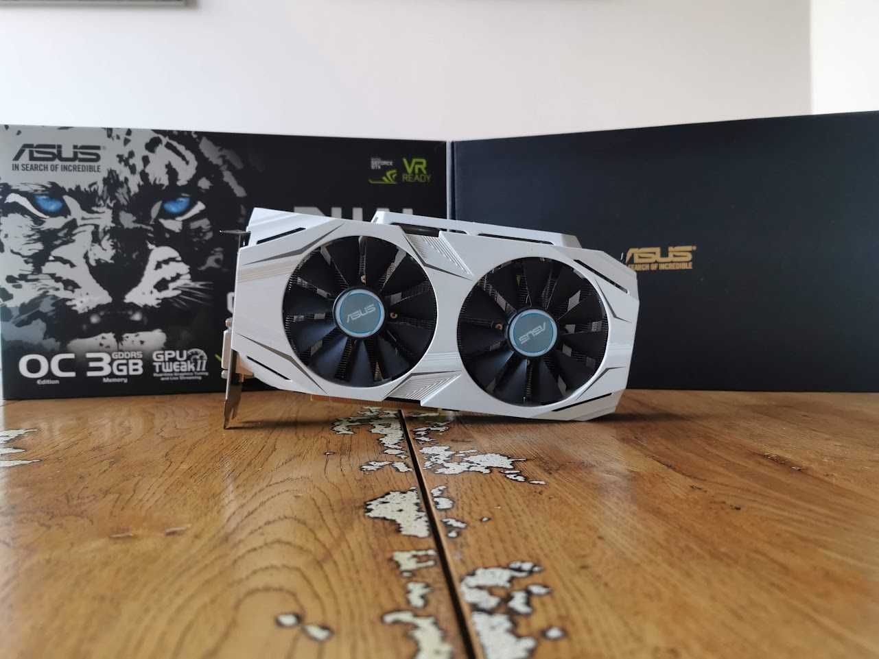 Placa gráfica Asus GeForce GTX 1060 Dual 3GB OC