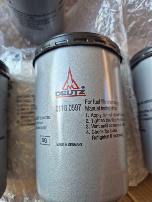 Фільтр масляний deutz 0118 0597 до спецтехніки
