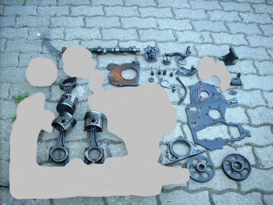 Motor Nissan TD 25 para peças