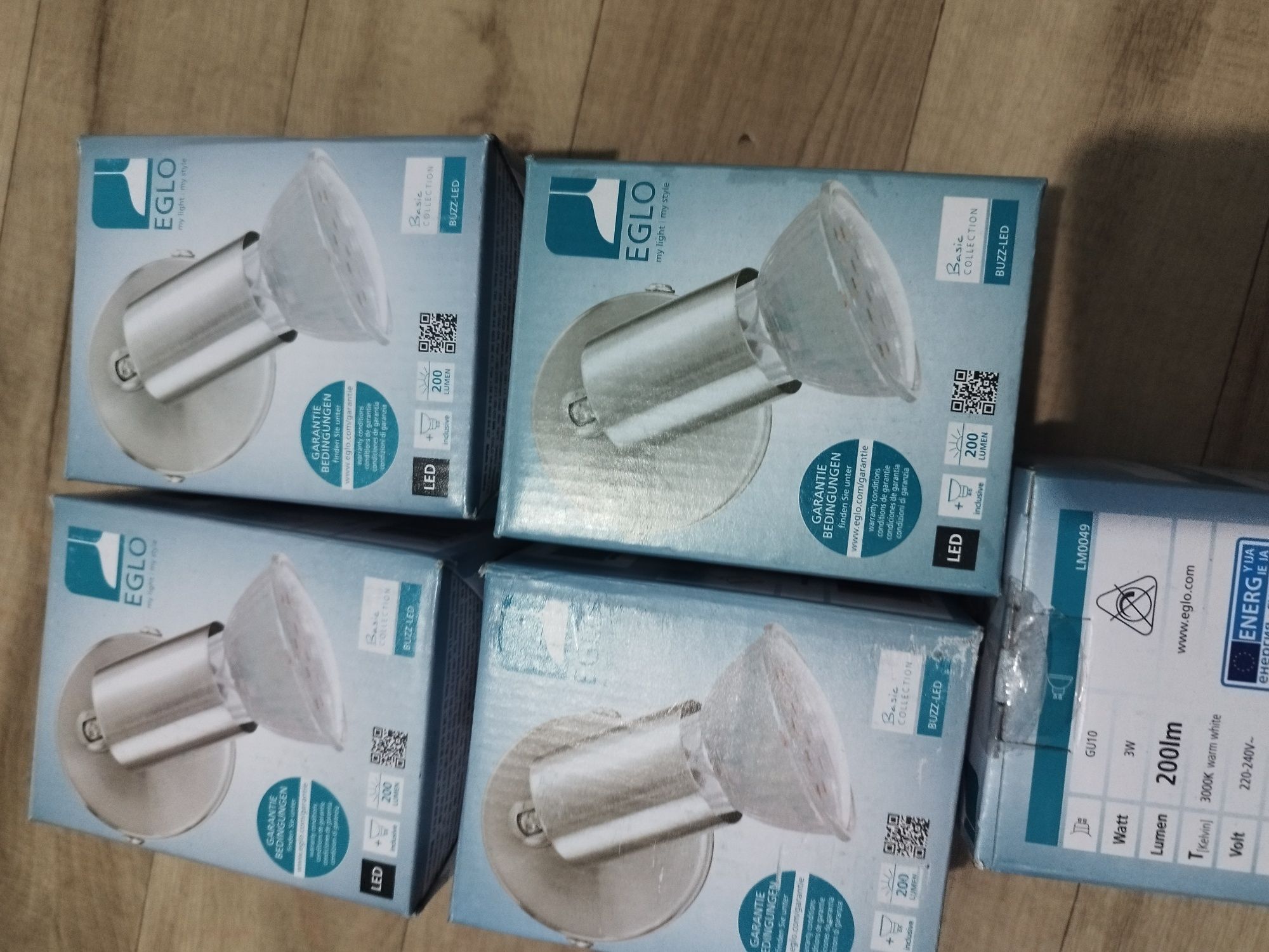 Reflektory punktowe EGLO Buzz LED