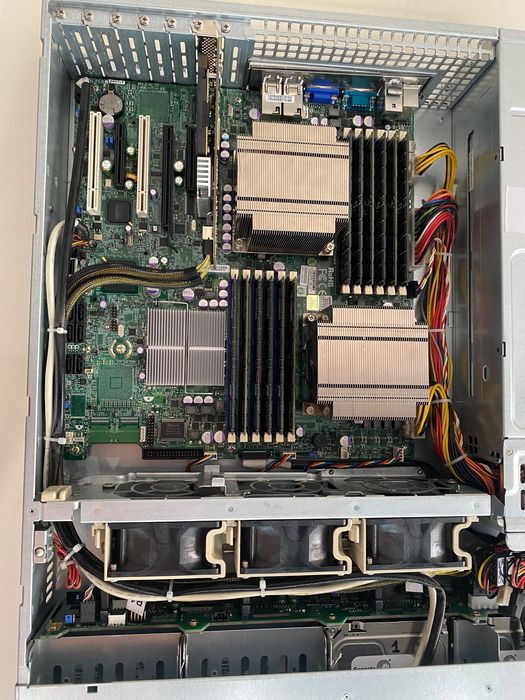 Сервер Supermicro 2U/2×Xeon X5690/96ГБ ECC/RAID/ SAS — 13 000грн