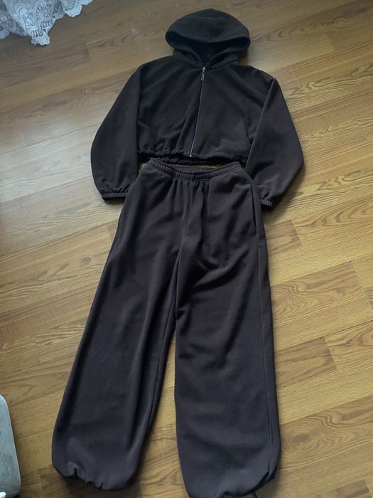 Костюм жіночий шоколадний тедді