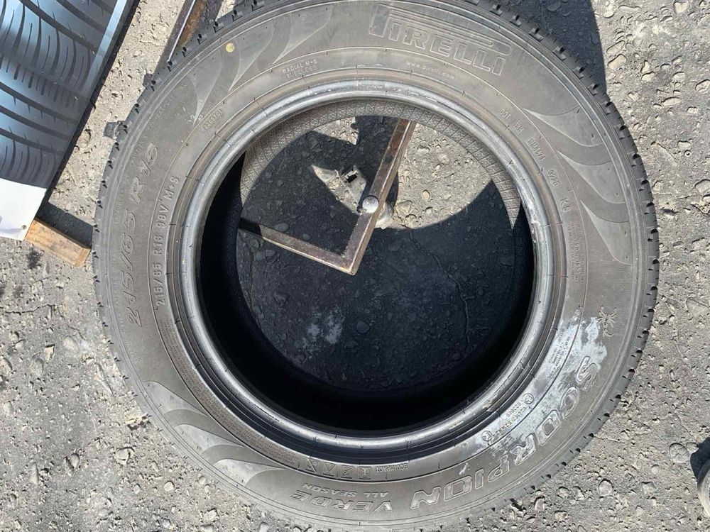 Шини 215/65 R16 пара Pirelli  2020p всесезон 7мм