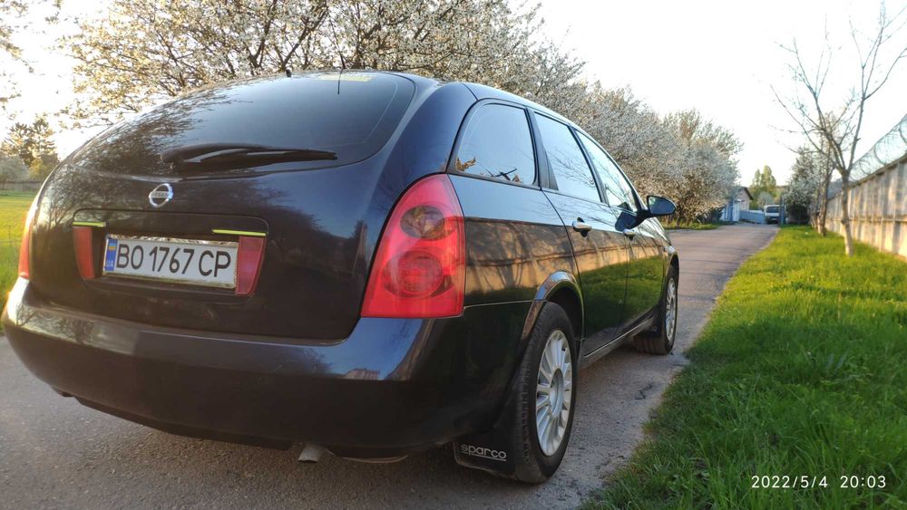 НісанПрімера 2007р ГАЗ/ПРОПАН   свіжа страхівка