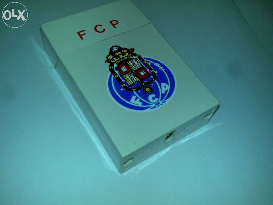 futebol clube do porto (isqueiro - imitação de um maço de tabaco) raro