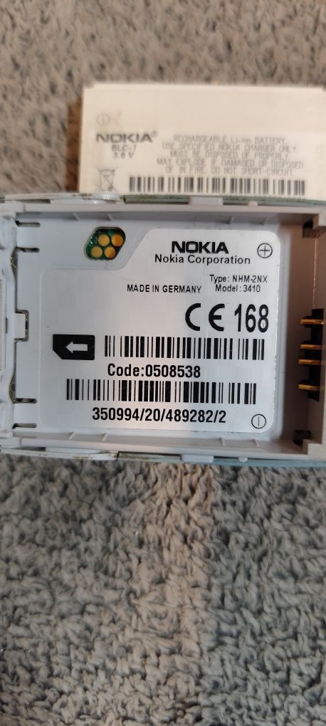 Nokia Model  3410