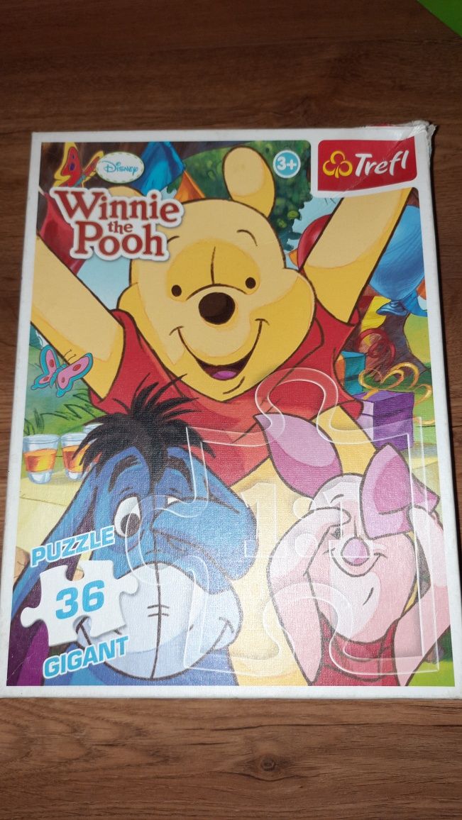 Puzzle Trela Kubuś puchatek