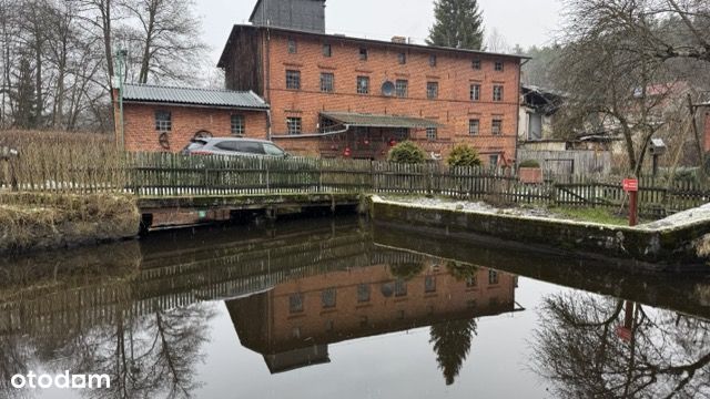 Czynna Mała Elektrownia Wodna (MEW) ~ 0,045MW + ZABUDOWANIA