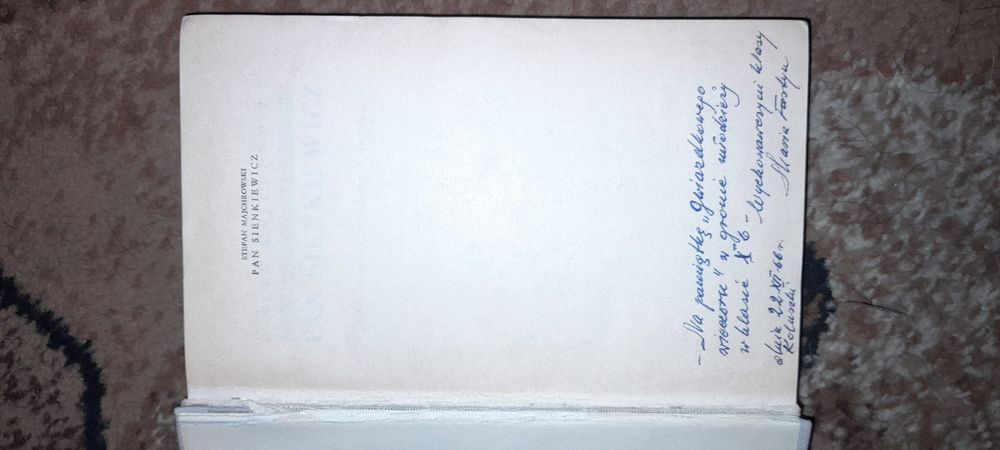 Pan Sienkiewicz - Stefan Majchrowski Wyd II 1966
